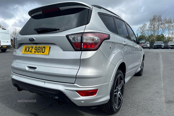 Ford Kuga 2.0 TDCi 180 ST-Line 5dr Auto - REVERSING CAMERA, SAT NAV, BLUETOOTH - TAKE ME HOME in Armagh