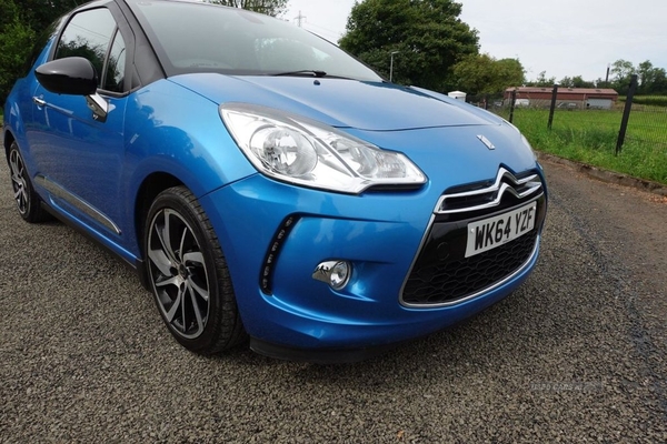 Citroen DS3 1.6 E-HDI DSTYLE PLUS 3d 90 BHP ONLY 67,973 MILES / SERVICE HISTORY in Antrim