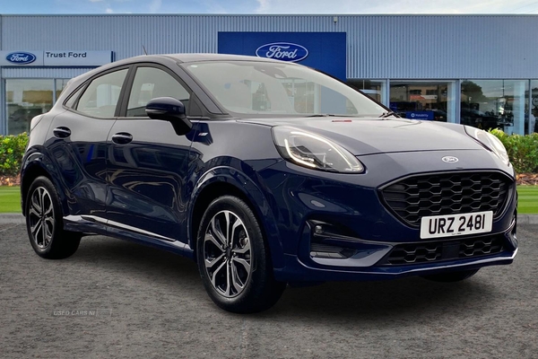 Ford Puma 1.0 EcoBoost Hybrid mHEV ST-Line 5dr DCT**Selectable Drive Modes, Automatic Lights & Wipers, LED Lights, Extended Boot Space, ST Line Bodykit** in Antrim