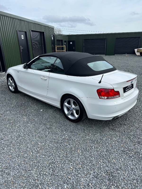 BMW 1 Series 120i SE convertible in Down