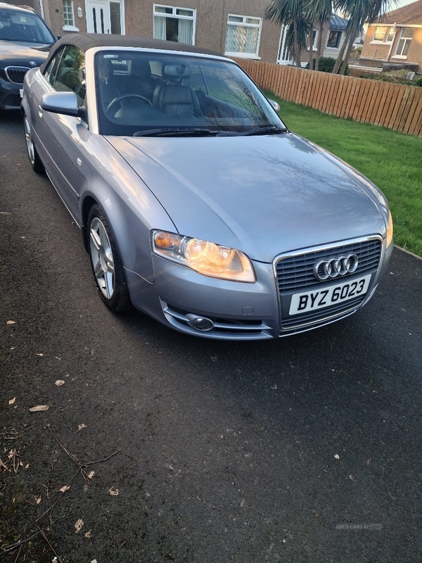 Audi A4 Cabriolet 2.0T FSI Sport 2dr Multitronic in Derry / Londonderry