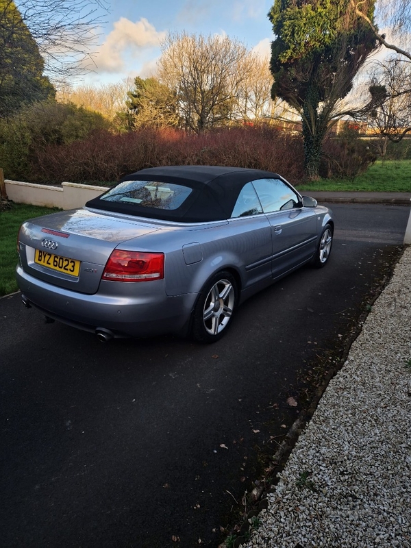Audi A4 Cabriolet 2.0T FSI Sport 2dr Multitronic in Derry / Londonderry