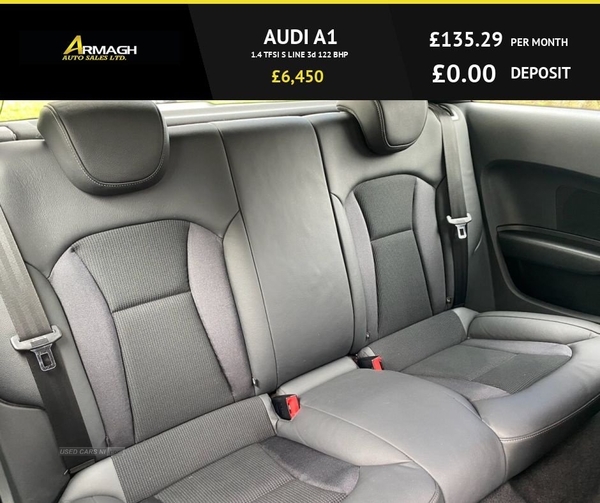 Audi A1 1.4 TFSI S LINE 3d 122 BHP in Armagh