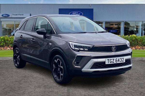 Vauxhall Crossland 1.2 Turbo Elite 5dr**Cruise Control & Speed Limiter, 7inch Touch Screen, Apple Carplay & Android Auto, 6 Speakers, LED Lights, ISOFIX** in Antrim