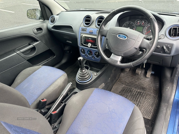 Ford Fiesta 1.25 Zetec Blue 3dr in Antrim