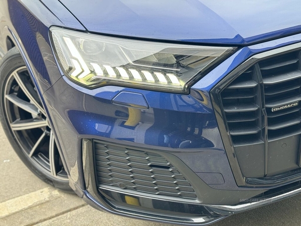 Audi Q7 3.0 TDI QUATTRO S LINE BLACK EDITION MHEV 5d 228 BHP in Tyrone