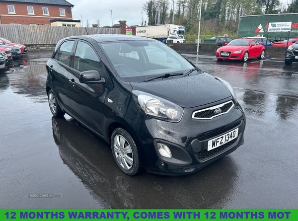 Kia Picanto 1.0 1 5d 68 BHP 12 months warranty, Very tidy car in Down