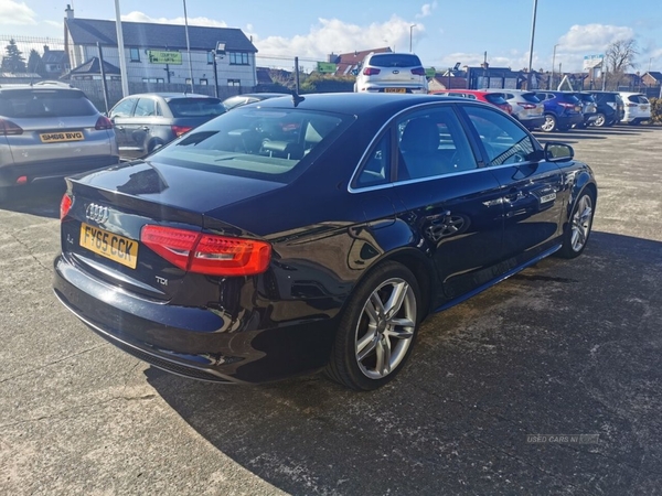 Audi A4 2.0 TDI S LINE NAV 4d 148 BHP Low Rate Finance Available in Down