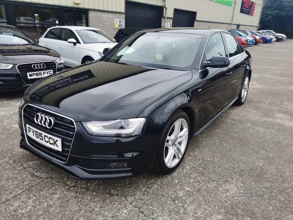 Audi A4 2.0 TDI S LINE NAV 4d 148 BHP Low Rate Finance Available in Down