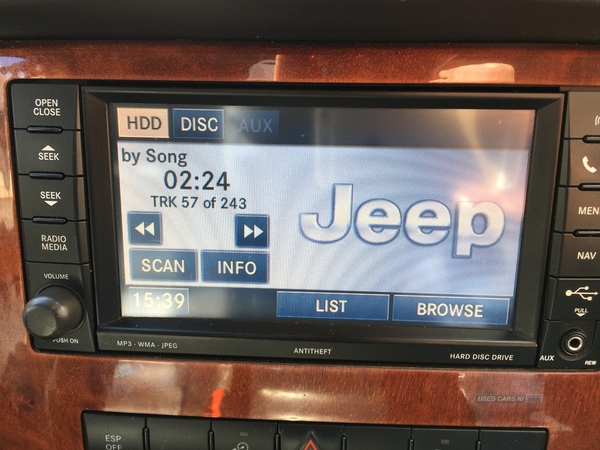 Jeep Grand Cherokee 3.0 CRD Overland 5dr Auto in Derry / Londonderry