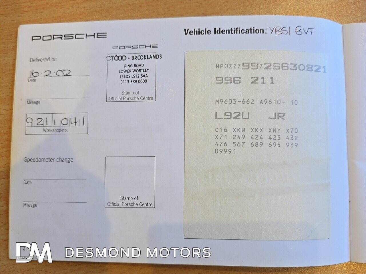 Feb 2002 Porsche 911 2dr Tiptronic S