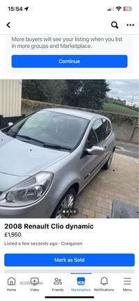 Renault Clio 1.2 16V Dynamique 3dr [AC] in Armagh