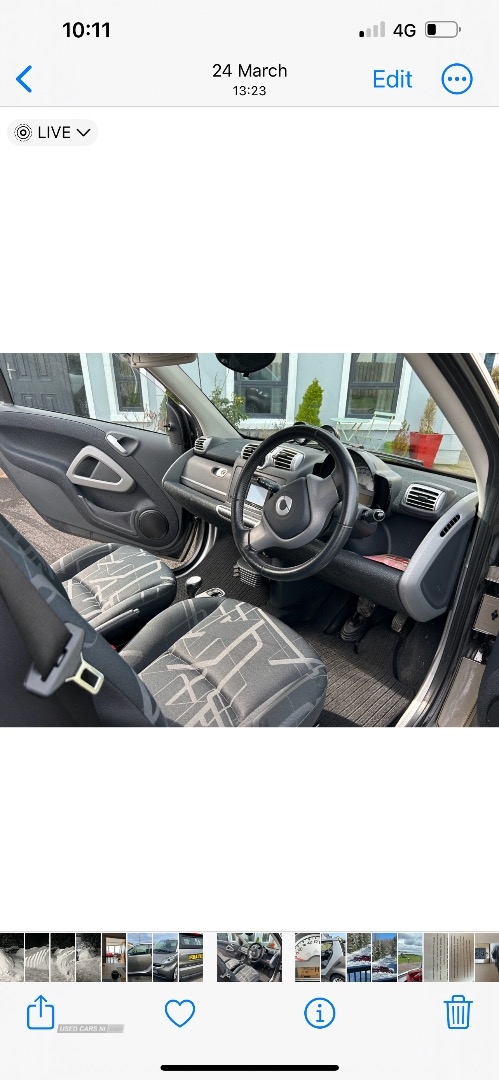 Smart Fortwo Passion mhd 2dr Auto in Tyrone