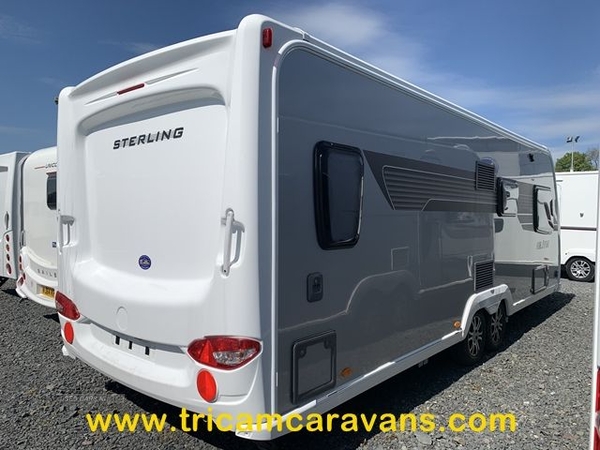 Sterling Eccles Elite Searcher, Twin Axle Fixed Bed End Washroom in Down