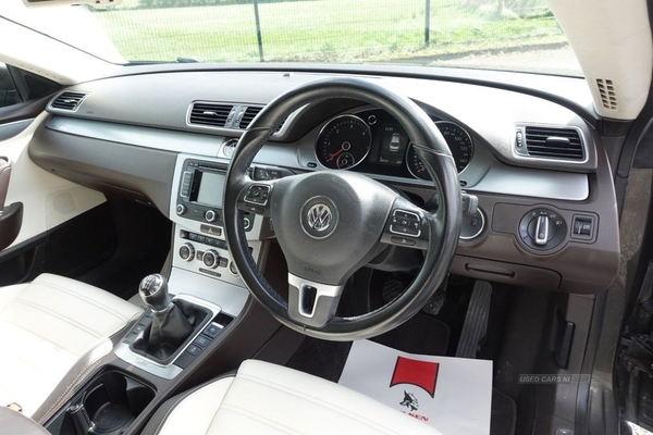 Volkswagen CC 2.0 GT TDI BLUEMOTION TECHNOLOGY 4d 138 BHP FULL SERVICE HIST & JUST SERVICED in Antrim