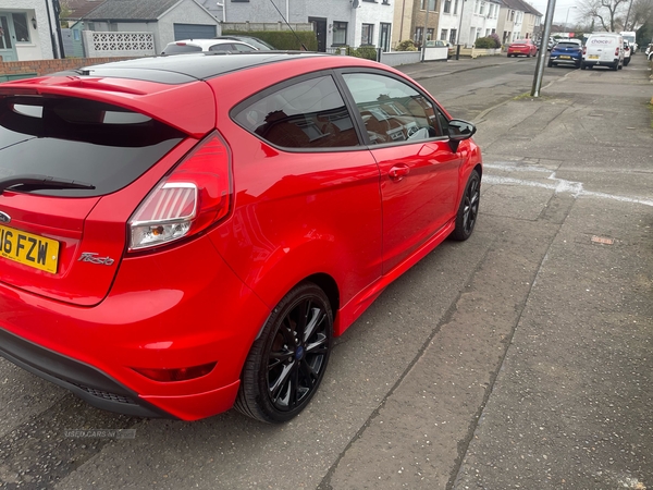 Ford Fiesta 1.0 EcoBoost 140 Zetec S Red 3dr in Antrim