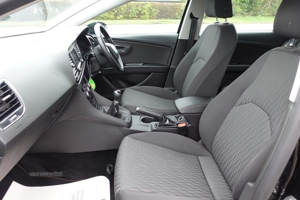 Seat Leon 1.6 TDI SE TECHNOLOGY 5d 105 BHP CRUISE CONTROL / SAT NAV/ BLUETOOTH in Antrim