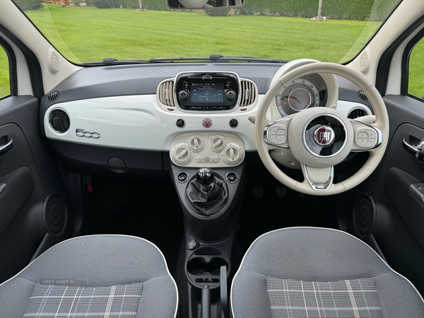 Fiat 500 1.2 Lounge ECO 3dr in Armagh