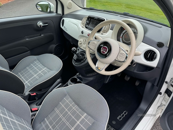 Fiat 500 1.2 Lounge ECO 3dr in Armagh