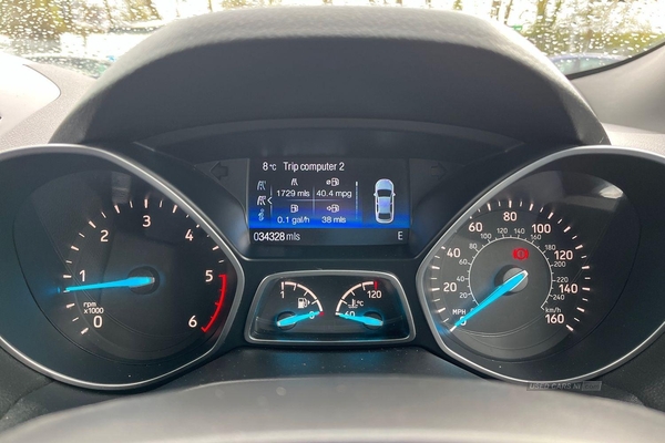 Ford Kuga 1.5 TDCi ST-Line 5dr 2WD - ENHANCED ACTICE PARK ASSIST w/ SURROUNDING SENSORS, CRUISE CONTROL, DUAL ZONE CLIMATE CONTROL, SAT NAV, APPLE CARPLAY in Antrim