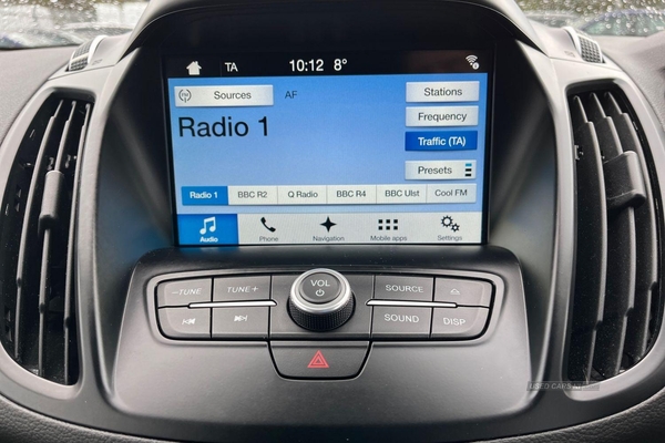 Ford Kuga 1.5 TDCi ST-Line 5dr 2WD - ENHANCED ACTICE PARK ASSIST w/ SURROUNDING SENSORS, CRUISE CONTROL, DUAL ZONE CLIMATE CONTROL, SAT NAV, APPLE CARPLAY in Antrim