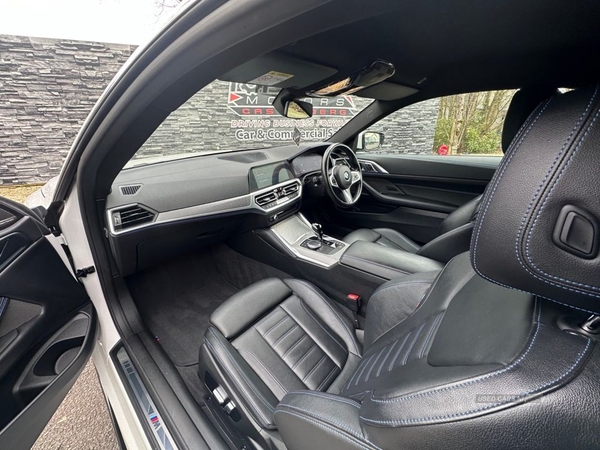BMW 4 Series 420D XDRIVE M SPORT MHEV 190BHP AUTO LED FRONT FOGS,LEATHER SPORTS SEATS in Tyrone