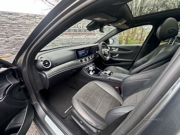 Mercedes-Benz E-Class 2.0 E220 D AMG LINE PREMIUM PLUS 4d 192 BHP HEATED SEATS, REAR CAMERA, PADDLES in Tyrone