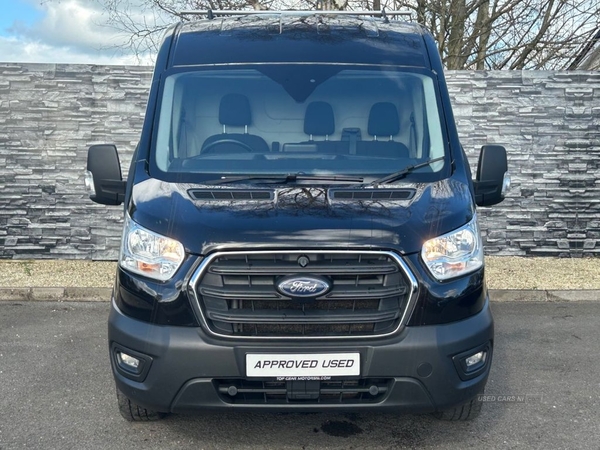 Ford Transit 350 2.0 130BHP TREND L2 H2 ROOF RACK, BULKHEAD, AIR COND in Tyrone