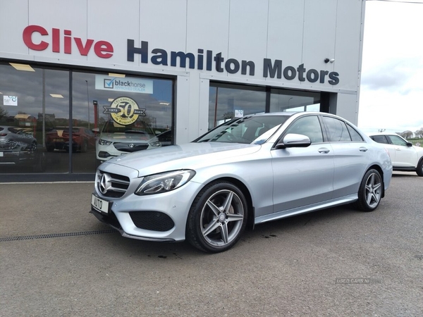 Mercedes-Benz C-Class 2.1 C220 D AMG LINE 4d 170 BHP £35 ROAD TAX in Tyrone