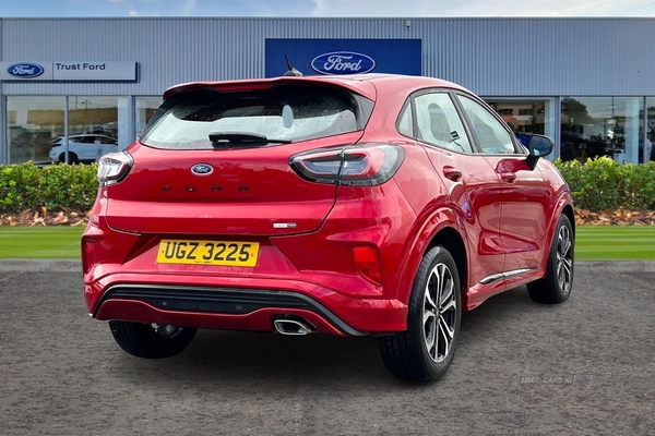 Ford Puma 1.0 EcoBoost Hybrid mHEV ST-Line 5dr- Reversing Sensors, Bluetooth, Cruise Control, Speed Limiter, Lane Assist, Heated Front Seats & Wheel in Antrim