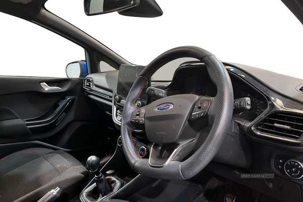 Ford Fiesta 1.0 EcoBoost Hybrid mHEV 125 ST-Line Edition 5dr- Reversing Sensors, Sat Nav, Bluetooth, Cruise Control, Speed Limiter, Lane Assist, Voice Control in Antrim