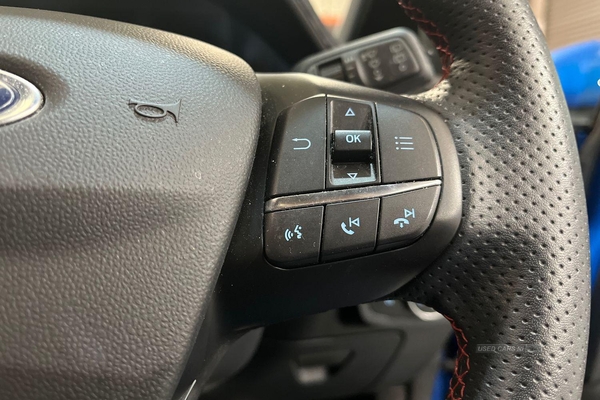 Ford Fiesta 1.0 EcoBoost Hybrid mHEV 125 ST-Line Edition 5dr- Reversing Sensors, Sat Nav, Bluetooth, Cruise Control, Speed Limiter, Lane Assist, Voice Control in Antrim