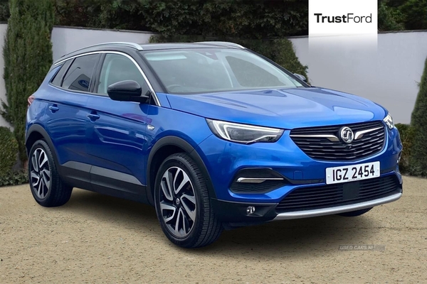 Vauxhall Grandland X 1.2 Turbo Elite Nav 5dr**Full Leather Interior, Cruise Control & Speed Limiter, 8inch Touch Screen, Carplay, Rear View Camera, Voice Control** in Antrim