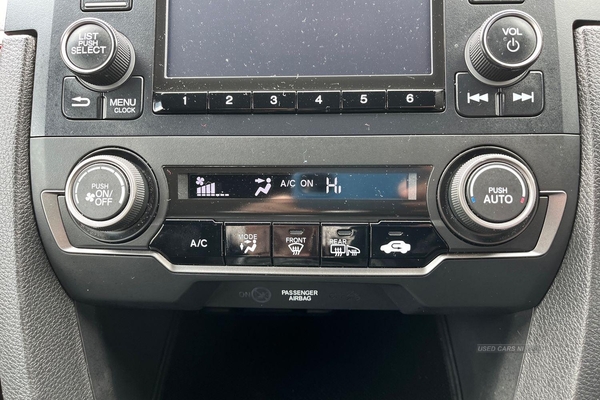 Honda Civic 1.6 i-DTEC SE 5dr - FRONT+REAR PARKING SENSORS, DIGITAL CLUSTER, ADAPTIVE CRUISE CONTROL, PRE COLLISION WARNING, ECO MODE, LED HEADLIGHTS and more in Antrim