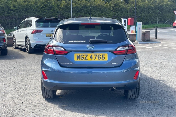 Ford Fiesta TITANIUM VIGNALE MHEV AUTO IN BLUE WITH 100 MILES in Armagh