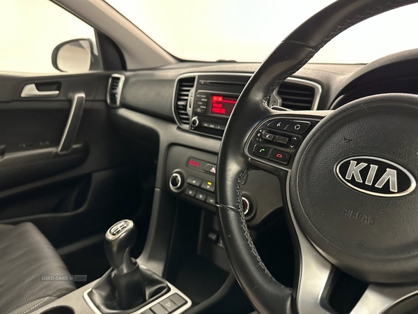 Kia Sportage 1.6 1 5d 130 BHP Bluetooth, Air Conditioning in Down