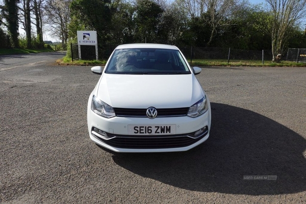 Volkswagen Polo 1.0 MATCH 3d 60 BHP LOW INSURANCE GROUP / £20 ROAD TAX in Antrim