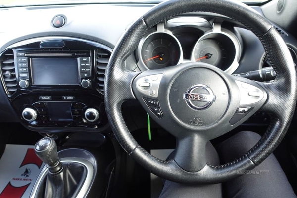 Nissan Juke 1.5 N-CONNECTA DCI 5d 110 BHP FULL SERVICE HISTORY 7 X STAMPS! in Antrim