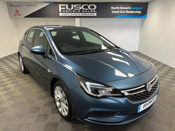 Vauxhall Astra 1.0 ENERGY ECOFLEX S/S 5d 104 BHP Air Conditioning, Alloys in Down