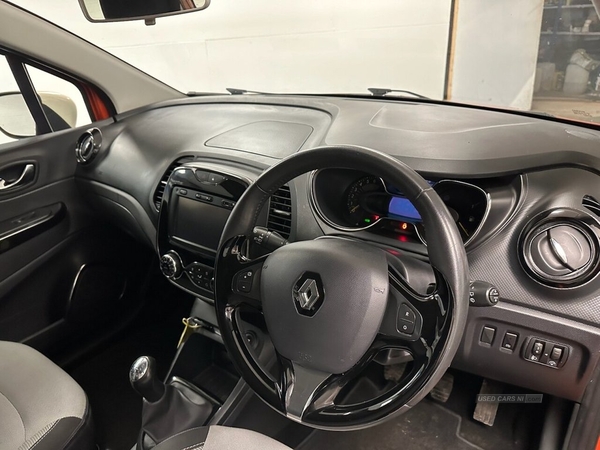 Renault Captur 0.9 DYNAMIQUE MEDIANAV ENERGY TCE S/S 5d 90 BHP BLUETOOTH, AIR CONDITIONING in Down