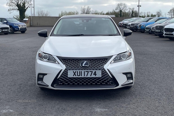 Lexus CT 200h IN WHITE WITH 43K in Armagh