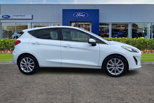 Ford Fiesta 1.0 EcoBoost Titanium 5dr Auto**8inch Touch Screen, 7 Speakers, Apple Carplay & Android Auto, Voice Control, Rear Parking Sensors, Privacy Glass** in Antrim