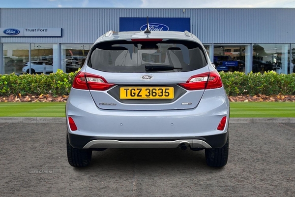 Ford Fiesta 1.0 EcoBoost Hybrid mHEV 125 Active X Edition 5dr-Reversing Sensors, Cruise Control, Speed Limiter, Lane Assist, Voice Control, Start Stop, Sat Nav in Antrim