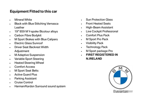 BMW i4 250kW eDrive40 M Sport 83.9kWh 5dr Auto in Antrim