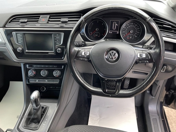 Volkswagen Touran 1.6 SE TDI BLUEMOTION TECHNOLOGY DSG 5d 109 BHP ONLY 70118 MILES FULL S/HISTORY in Antrim