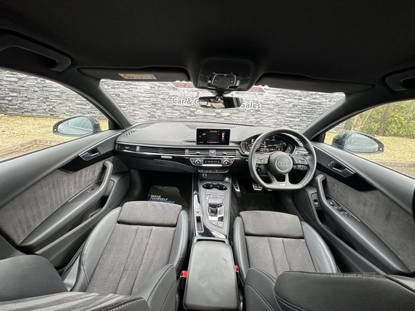 Audi A4 2.0 TDI QUATTRO BLACK EDITION 4d AUTO 188 BHP VIRTUAL COCKPIT, KEYLESS START, FSH in Tyrone