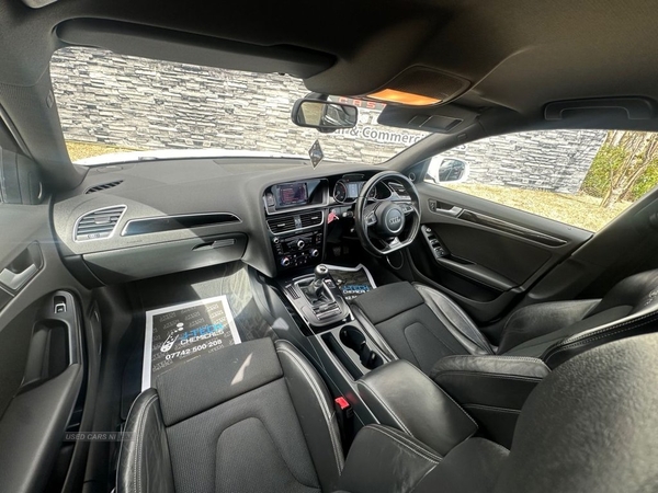 Audi A4 2.0 TDI BLACK EDITION 4d 148 BHP HALF LEATHER, BANG & OLUFSEN SOUND in Tyrone