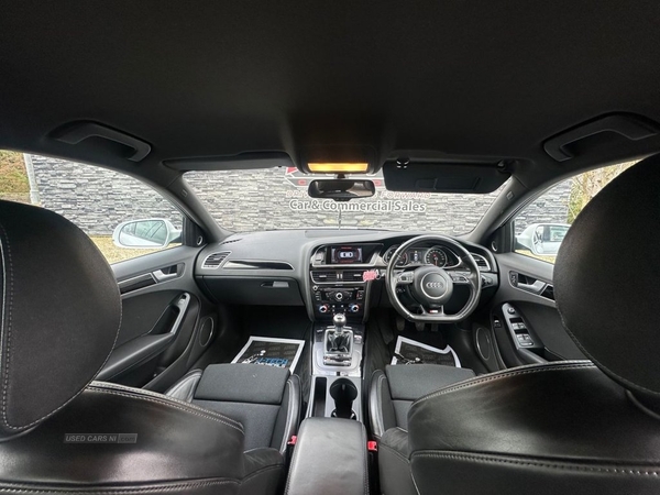 Audi A4 2.0 TDI BLACK EDITION 4d 148 BHP HALF LEATHER, BANG & OLUFSEN SOUND in Tyrone