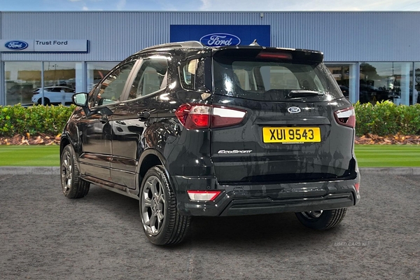 Ford EcoSport 1.0 EcoBoost 125 ST-Line 5dr- Reversing Sensors & Camera, Apple Car Play, Cruise Control, Speed Limiter, Voice Control, Sat Nav, Start Stop in Antrim