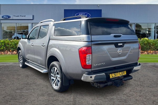 Nissan Navara Tekna AUTO 2.3dCi 190 4WD Double Cab Pick Up, CANOPY TOP, TOW BAR, REAR VIEW CAMERA in Antrim